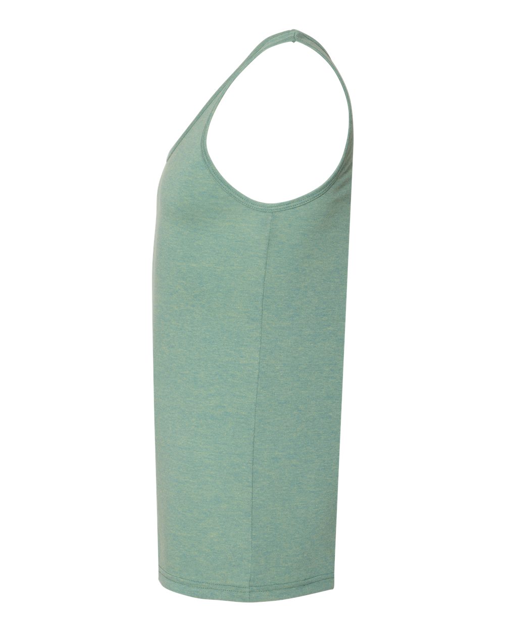 Left View of Tri-Lemon Triblend Tank - TR408W