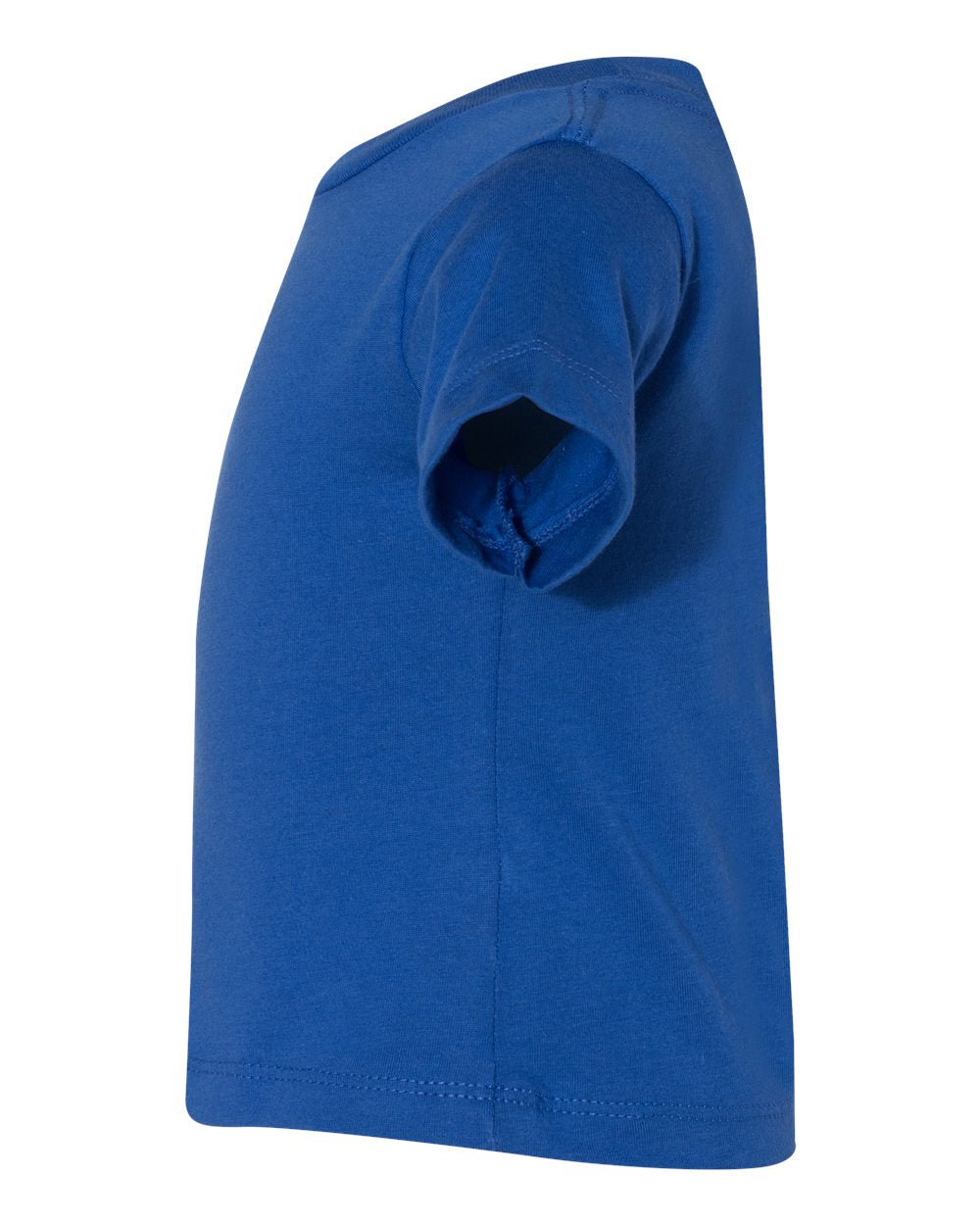 Left View of True Royal Infant Jersey Tee - 3001B