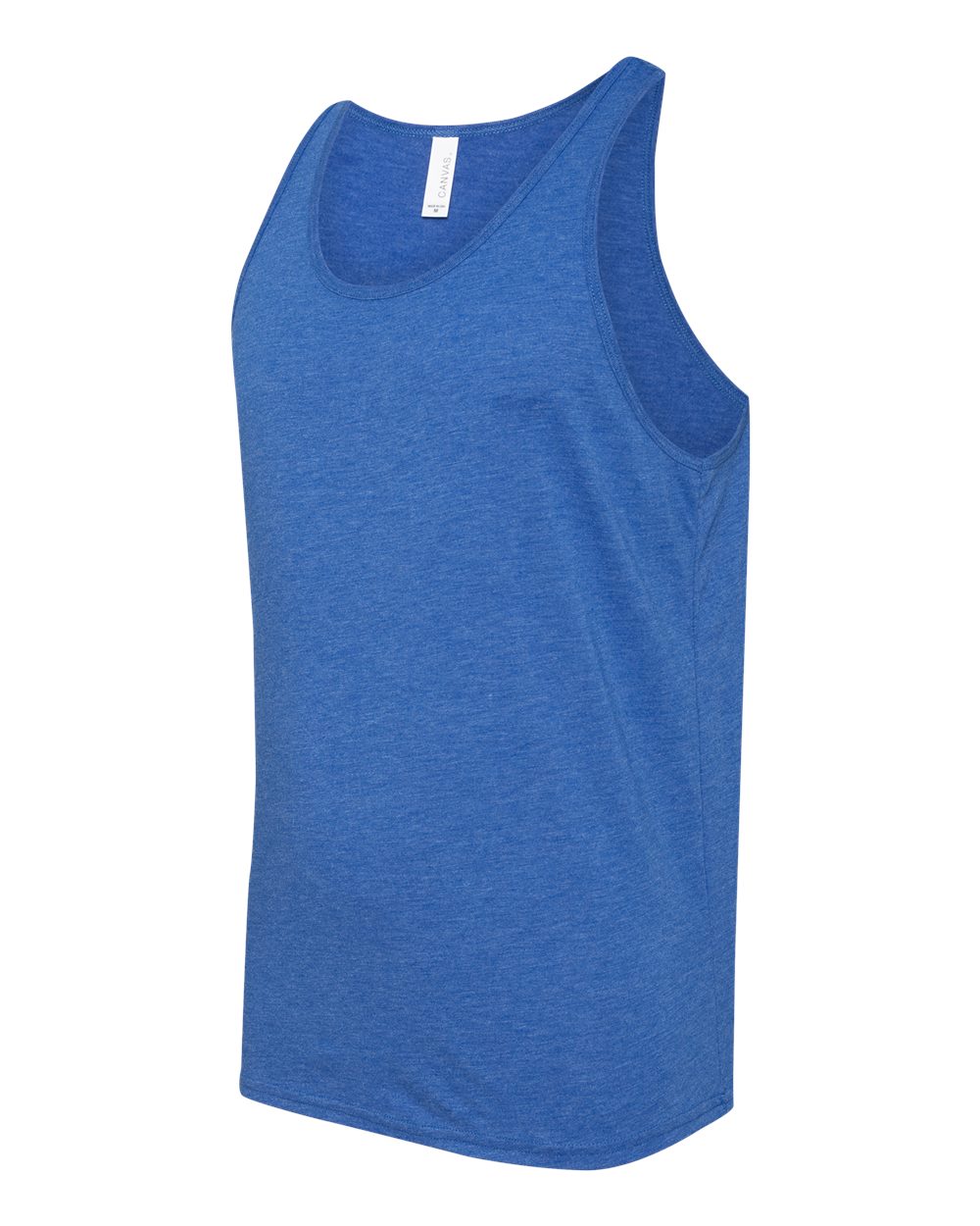 Left View of True Royal Triblend Triblend Tank - 3484