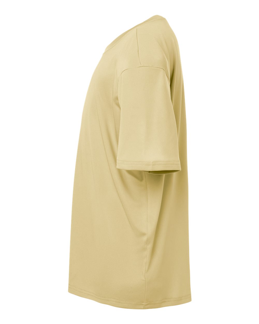 Left View of Vegas Gold Pro-Lock Youth Performance T-Shirt - 48000Y