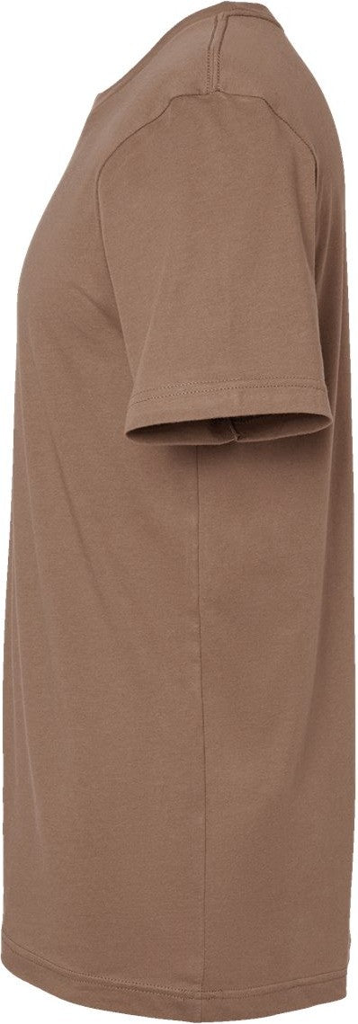 Left View of Vintage Brown Jersey Tee - 3001