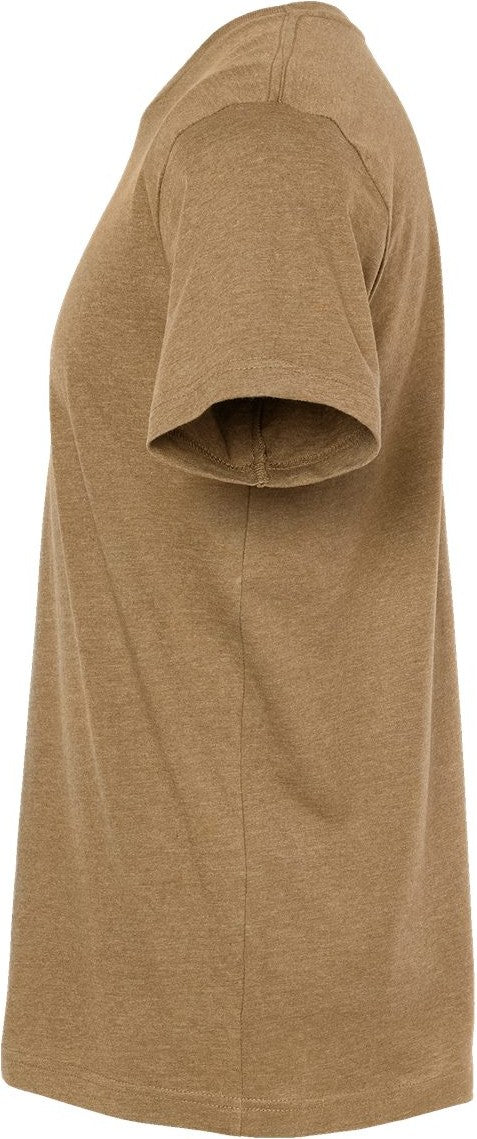 Left View of Vintage Coyote Brown Fine Jersey Tee - 6901