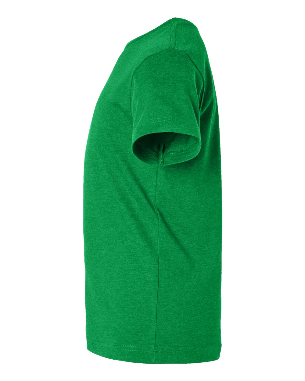 Left View of Vintage Green Youth Fine Jersey Tee - 6101