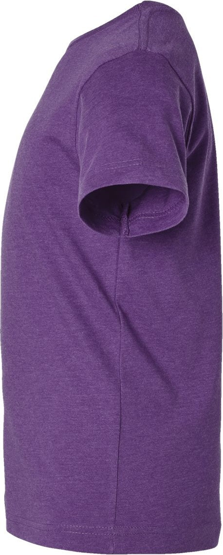 Left View of Vintage Purple Youth Fine Jersey Tee - 6101