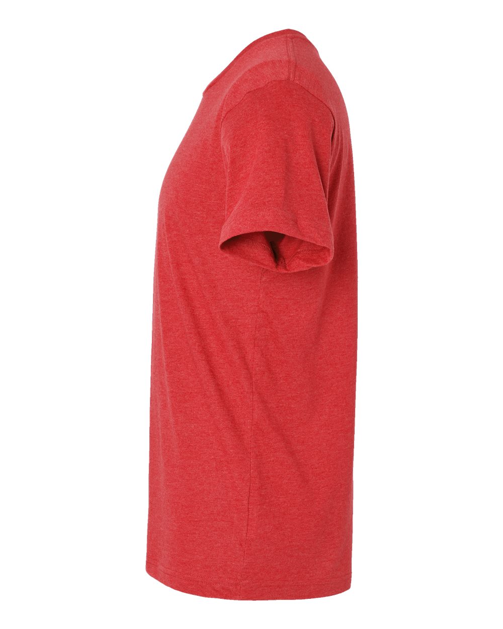 Left View of Vintage Red Fine Jersey Tee - 6901