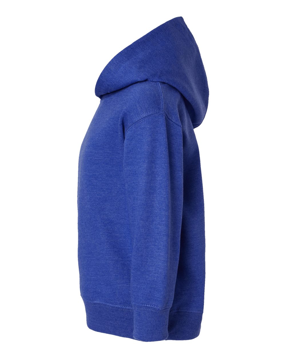 Left View of Vintage Royal Toddler Pullover Fleece Hoodie - 3326