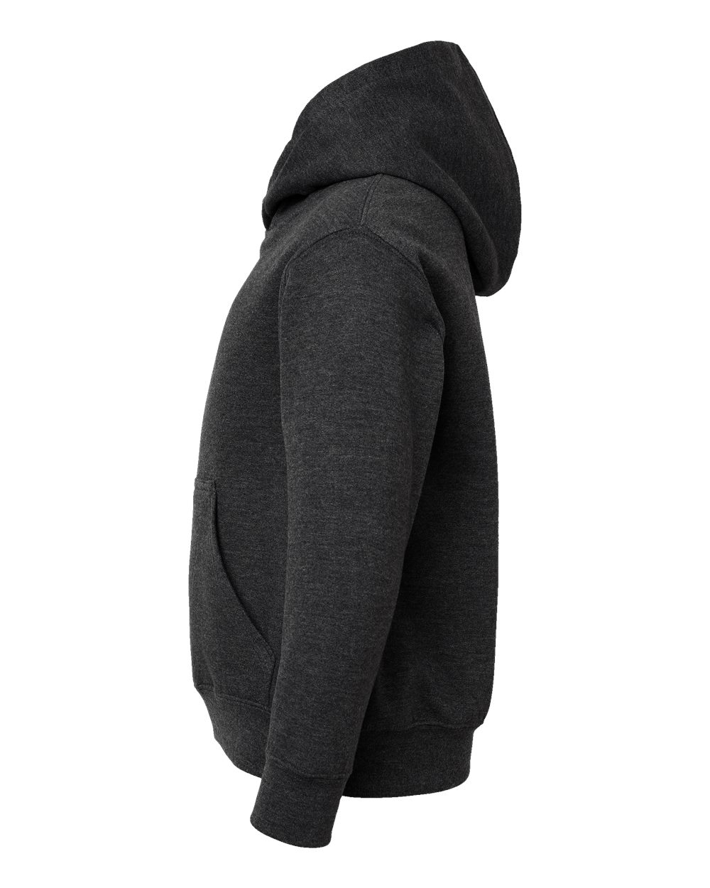 Left View of Vintage Smoke Youth Fleece Hoodie - 2296