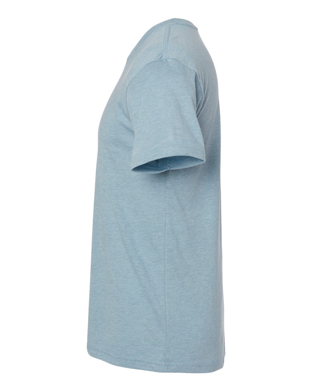 Left View of Vintage Stonewash Denim Triblend T-Shirt - 6010