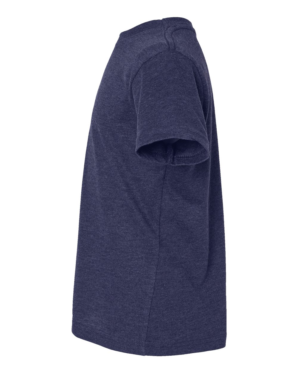 Left View of Vintage True Navy Toddler Fine Jersey Tee - 3321