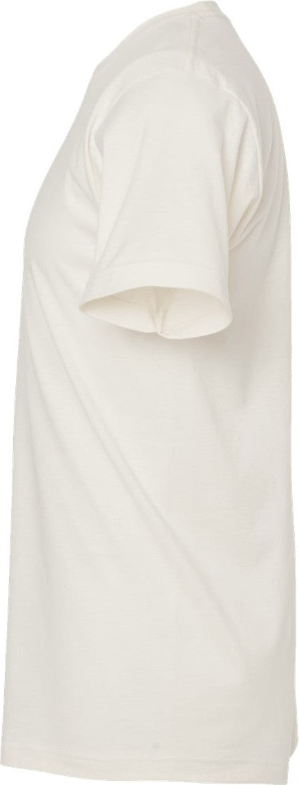 Left View of Vintage White Fine Jersey T-Shirt - 202