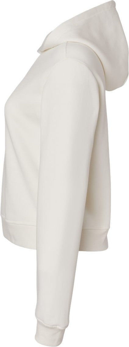 Left View of Vintage White Women's Classic Hoodie - 7519