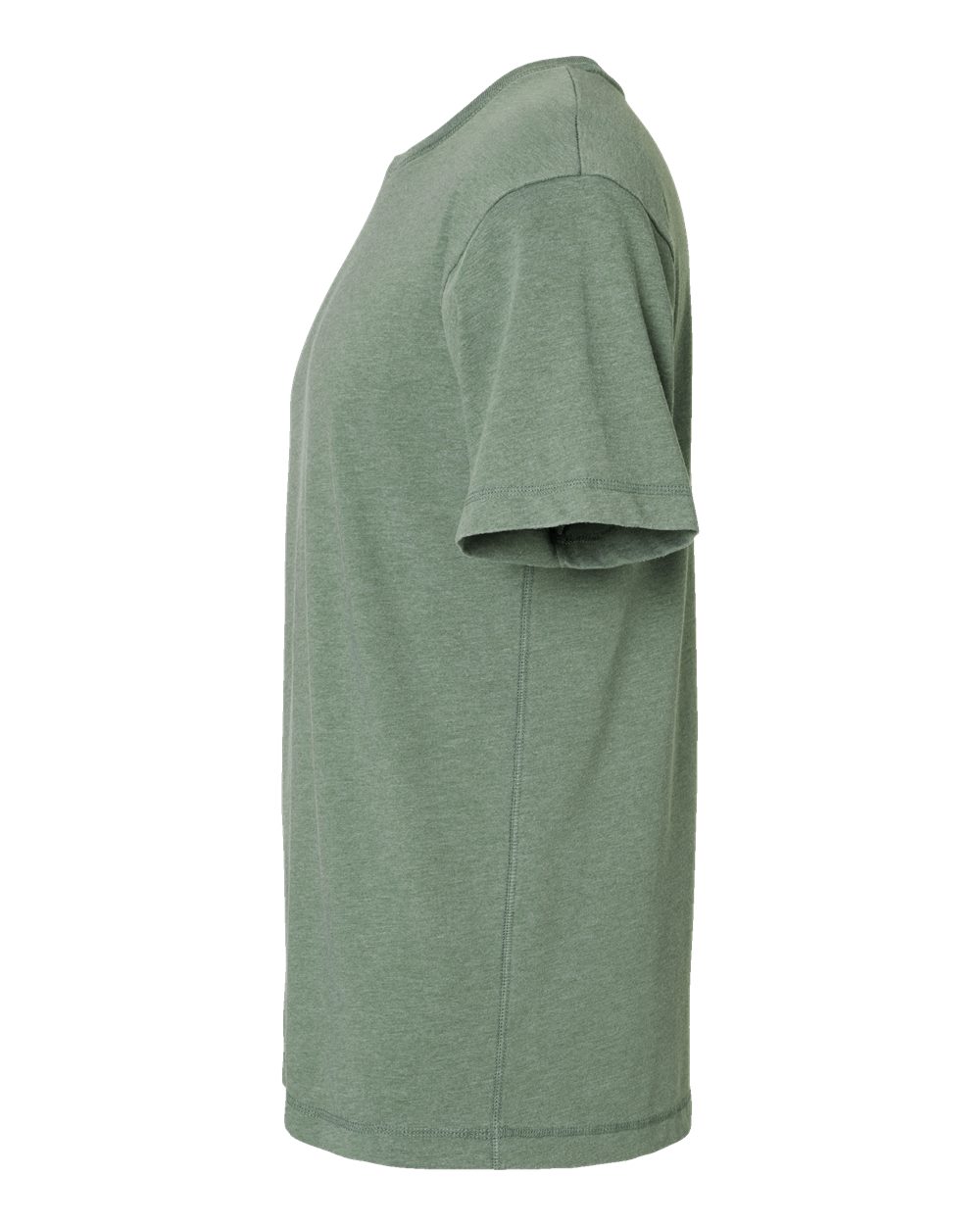 Left View of Washed Basil Vintage Wash Tee - 6902