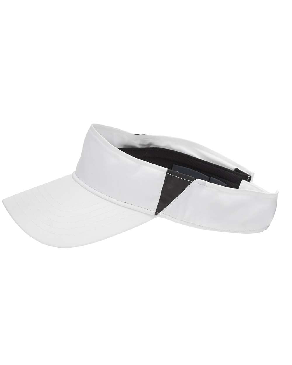 Left View of White/ Carbon Drive Performance Visor - CE002