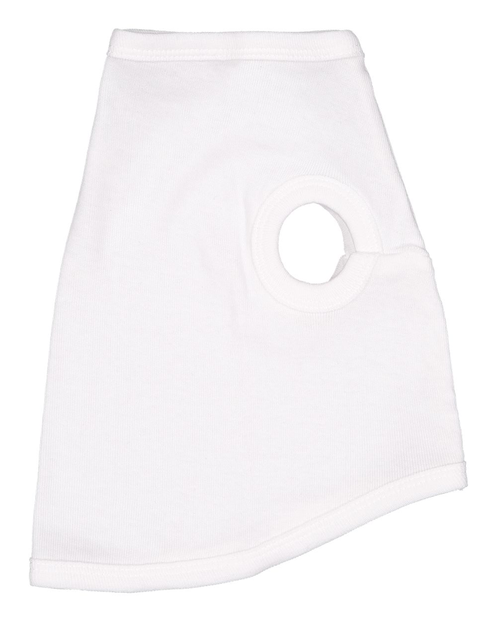 Left View of White Doggie Tank - 3902