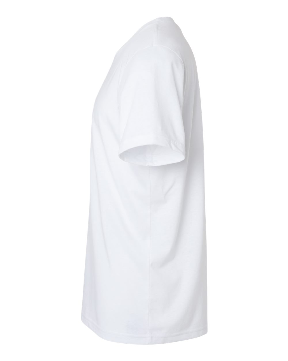 Left View of White EcoMax Tee - 3001ECO
