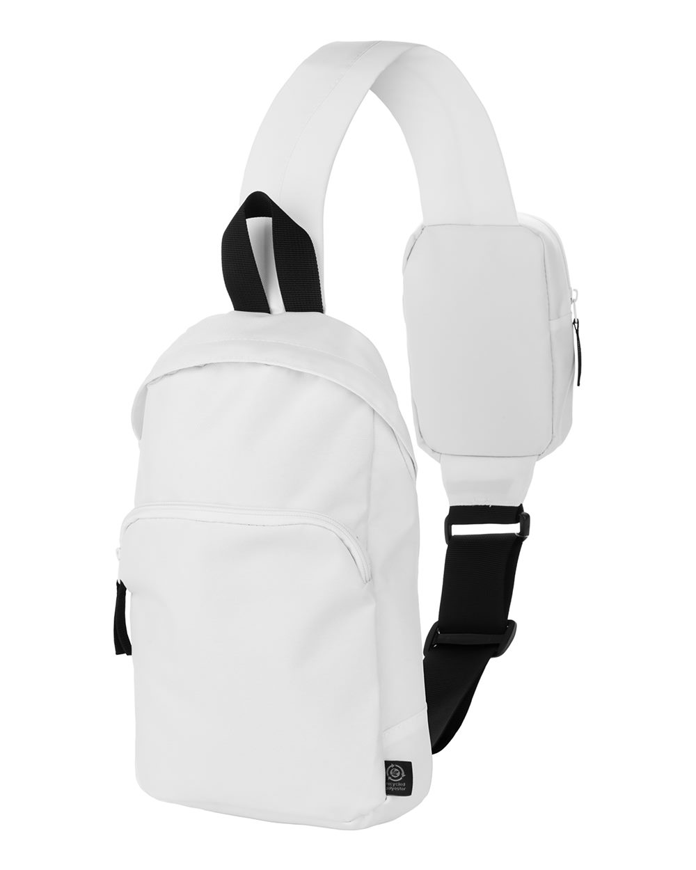Left View of White Grove Sling Bag - EC8710