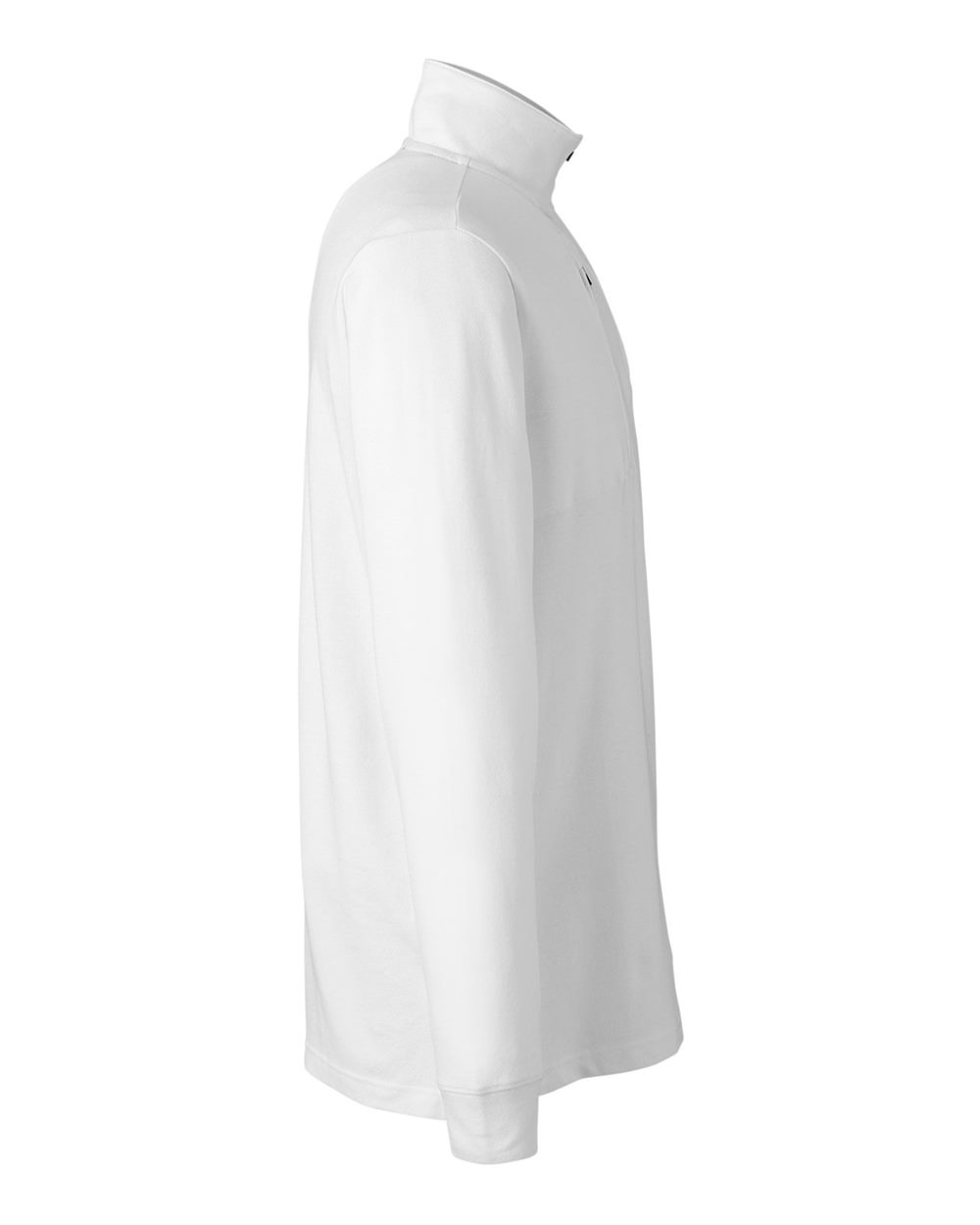 Left View of White Men's New Classics® Performance Quarter-Zip Pullover - DG400