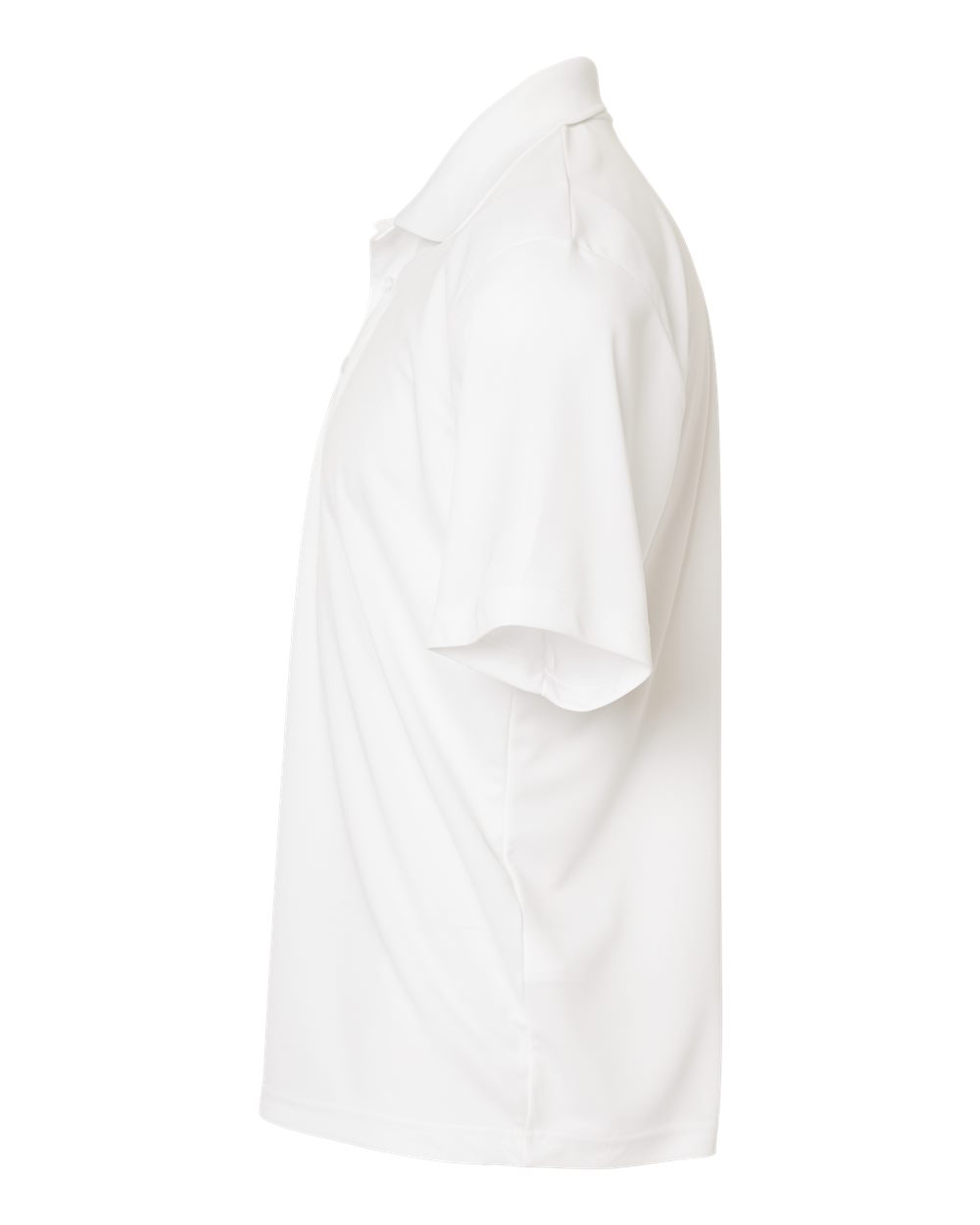 Left View of White Sebring Performance Polo - 500