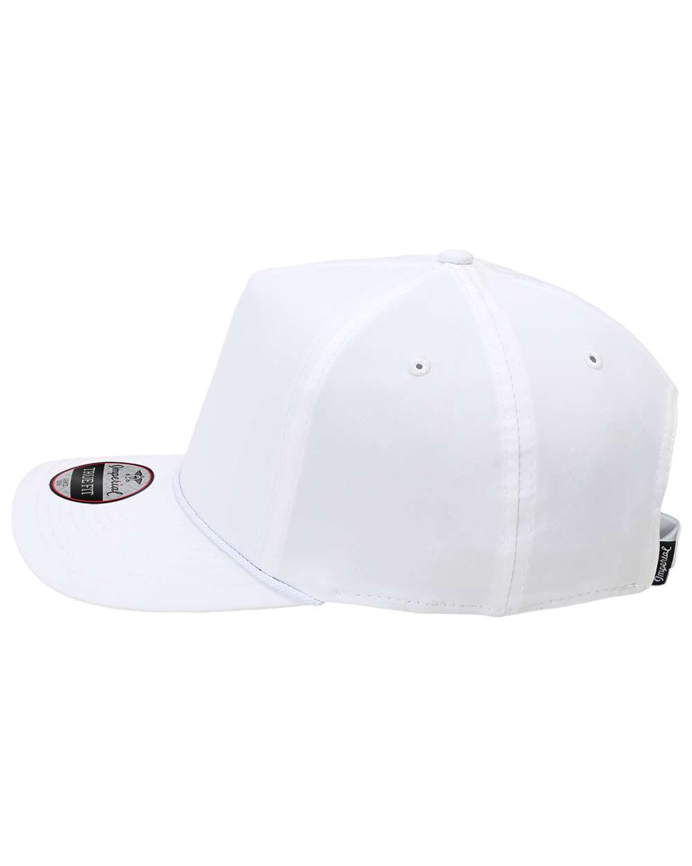 Left View of White/ White The Wrightson Cap - 5054