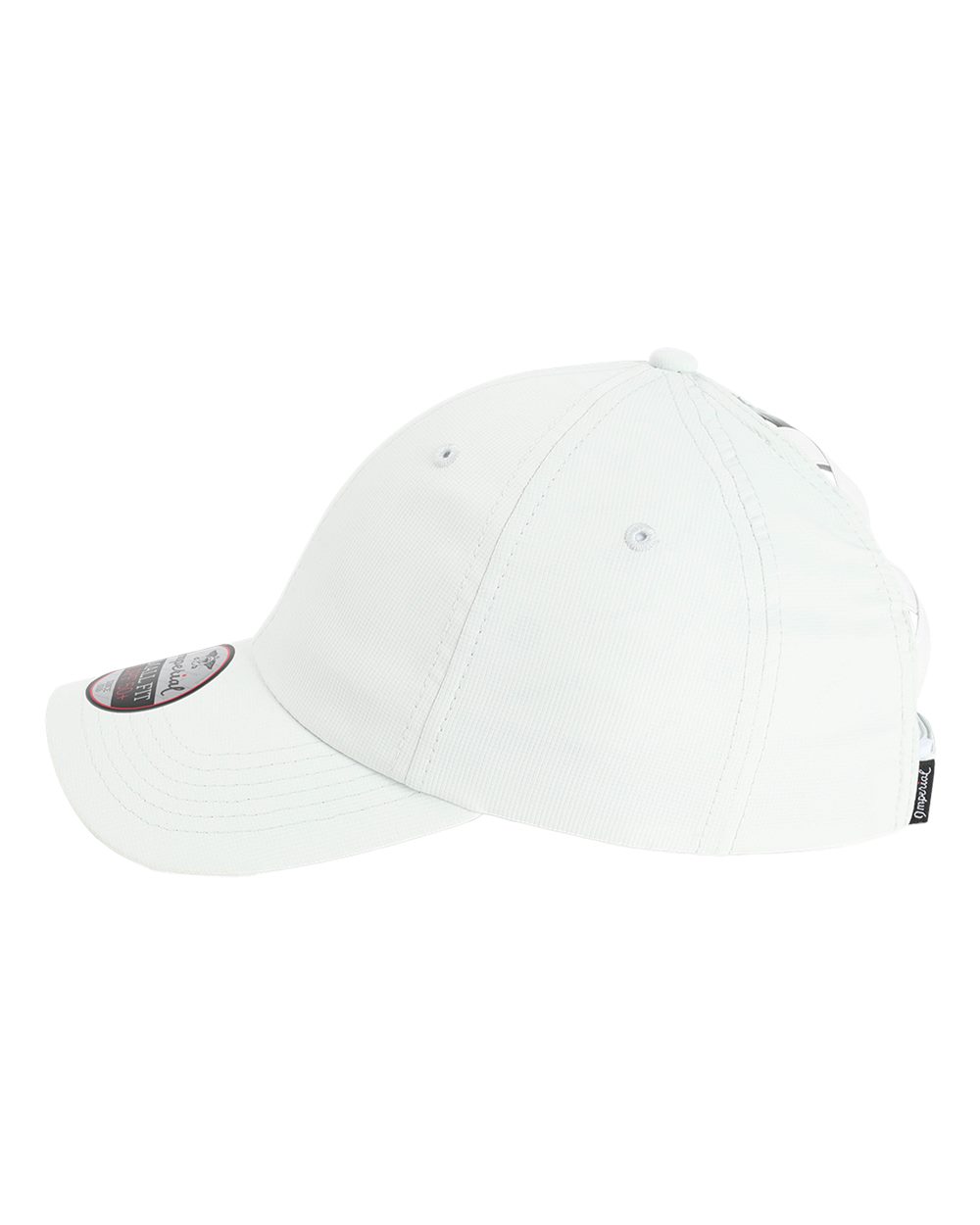 Left View of Winter Green The Hinsen Women's Performance Ponytail Cap - L338