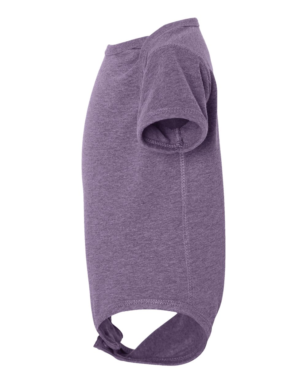 Left View of Wisteria Blackout Infant Fine Jersey Bodysuit - 4424