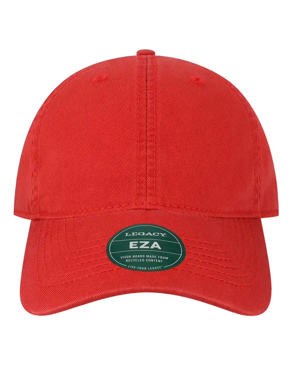 Legacy Eza Relaxed Twill Dad Hat - Scarlet - Adjustable