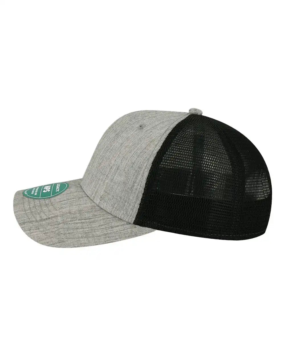 Legacy Mps Mid-pro Snapback Trucker Cap - Melange Grey Black - Grey/ / Adjustable