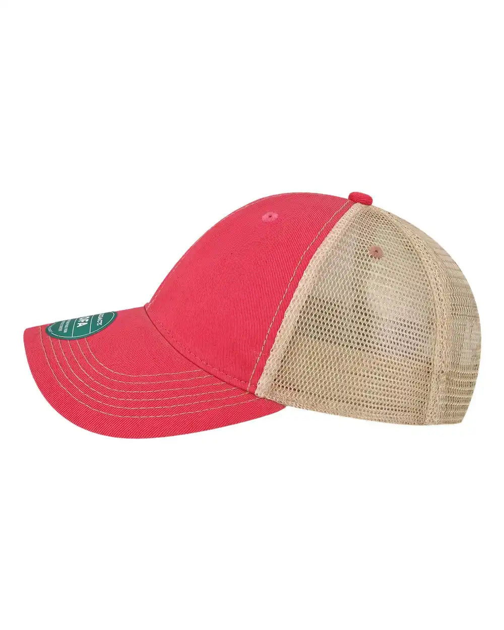 Legacy Ofa Old Favorite Trucker Cap - Dark Pink Khaki - Pink/ / Adjustable