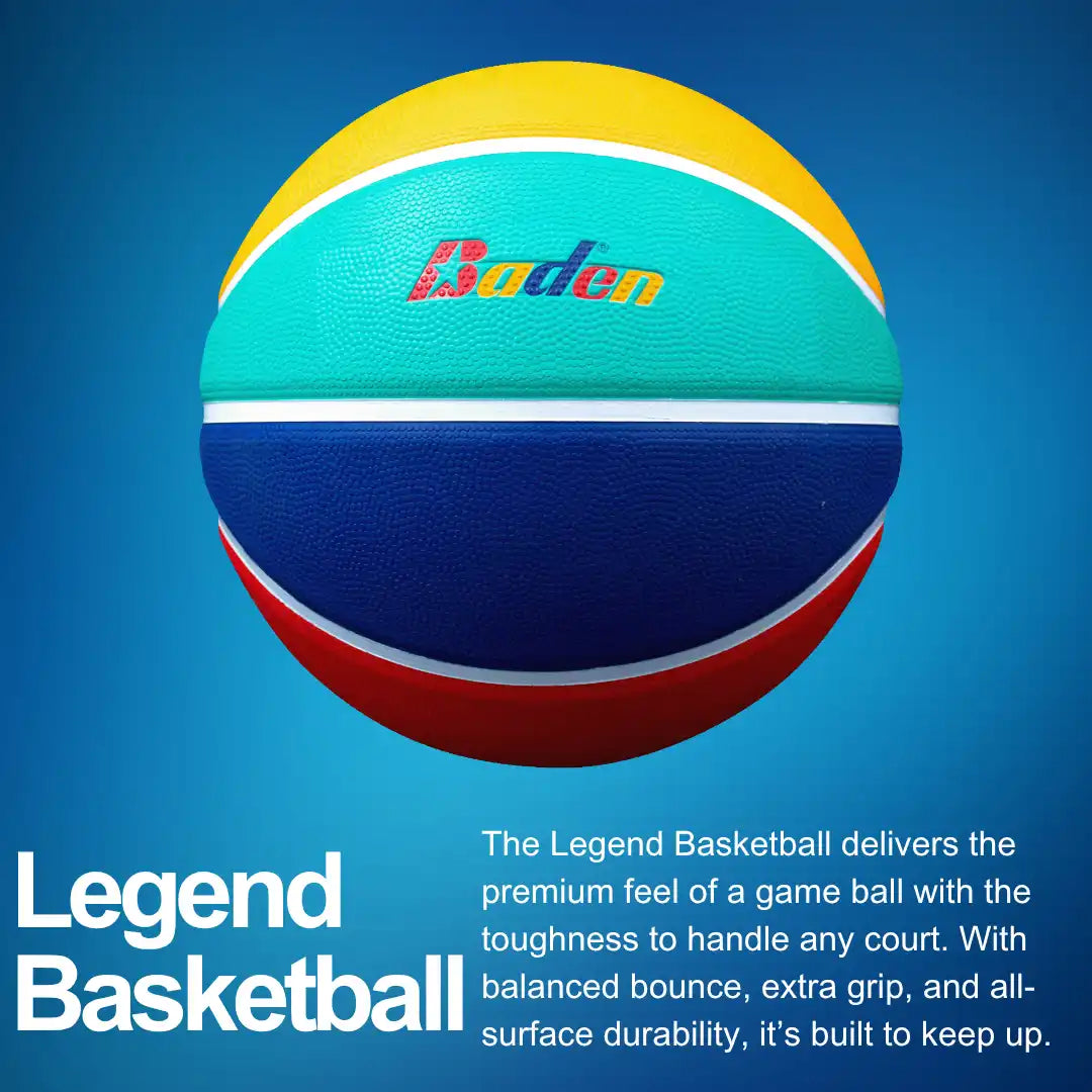 Legend Court Canvas Outdoor Game Rubber Basketball