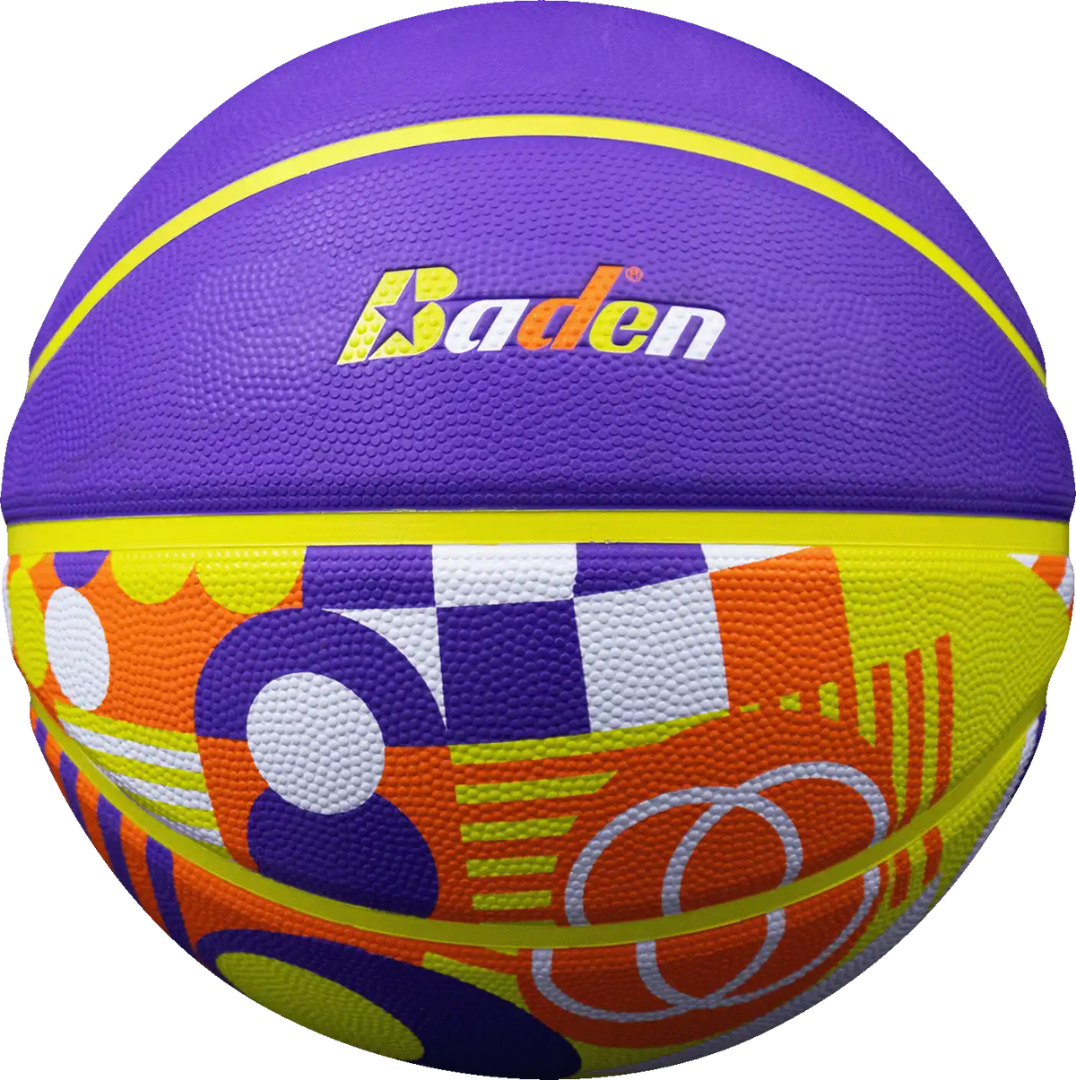 Legend Court Canvas Outdoor Game Rubber Basketball - Official 29.5’’ / Queen