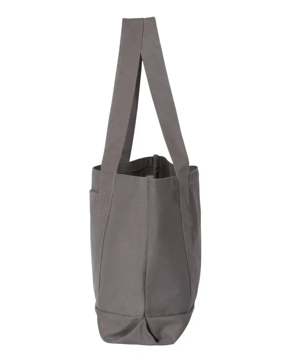 Liberty Bags 8870 Seaside Cotton Pigment Dyed Resort Tote - Grey - Osfa