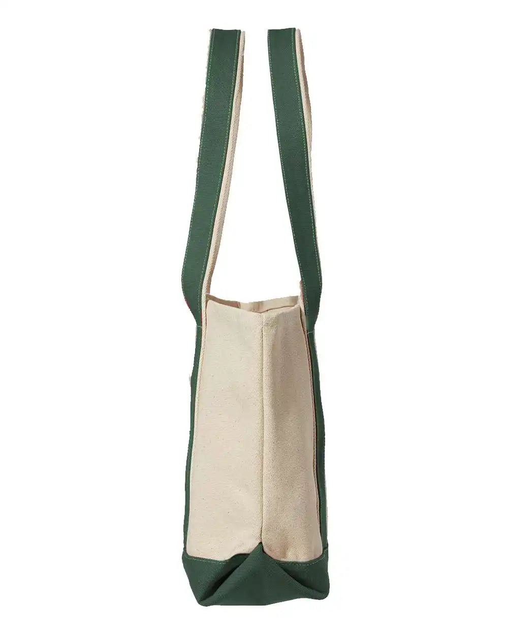 Liberty Bags 8871 Windward Large Cotton Canvas Classic Resort Tote - Natural Forest - Natural/ / Osfa