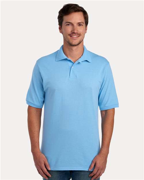 Light Blue Dri-Power® Polo - 437R