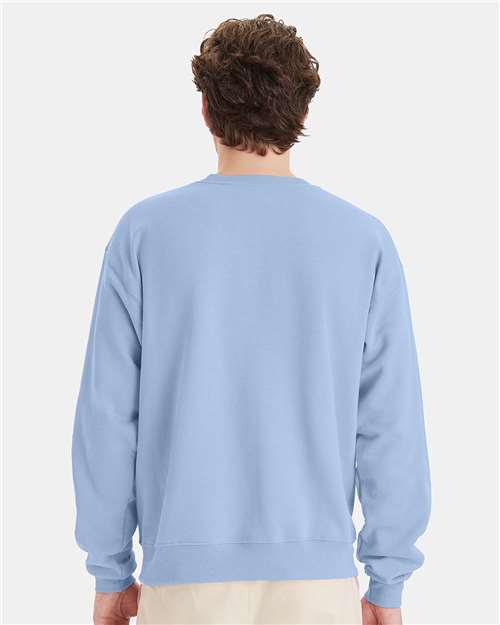 Light Blue Ecosmart® Crewneck Sweatshirt - P160