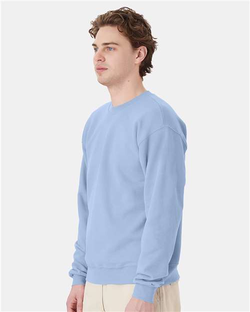 Light Blue Ecosmart® Crewneck Sweatshirt - P160