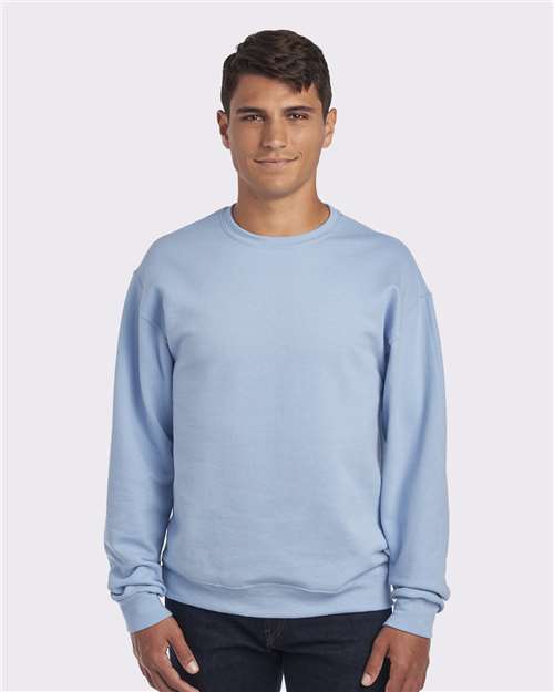 Light Blue NuBlend® Crewneck Sweatshirt - 562MR