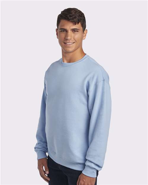 Light Blue NuBlend® Crewneck Sweatshirt - 562MR