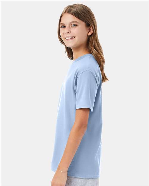 Light Blue Perfect-T Youth T-Shirt - 498Y