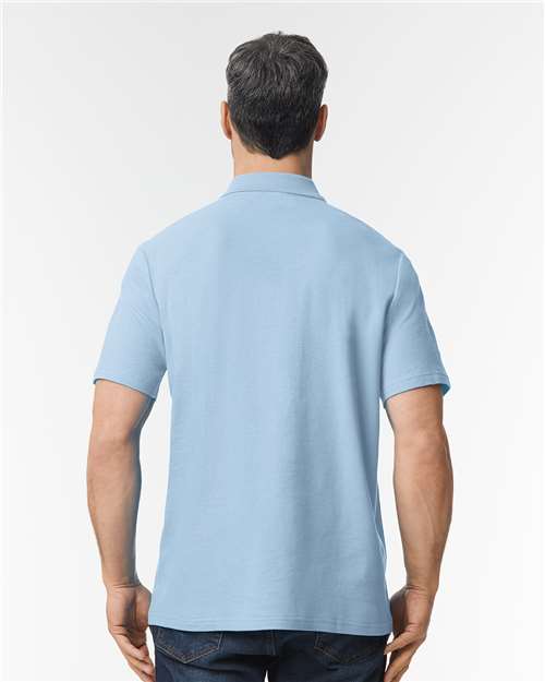 Light Blue Softstyle® Pique Polo - 64800