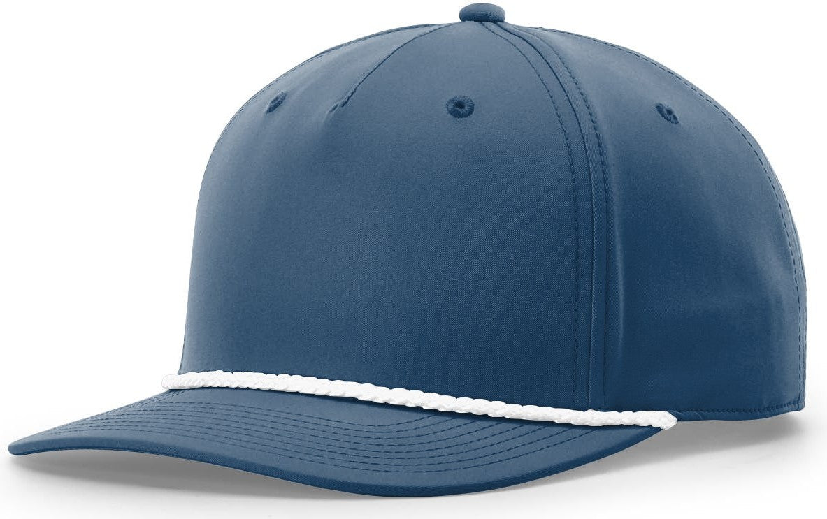Light Blue-White 5 Panel Classic Rope Cap