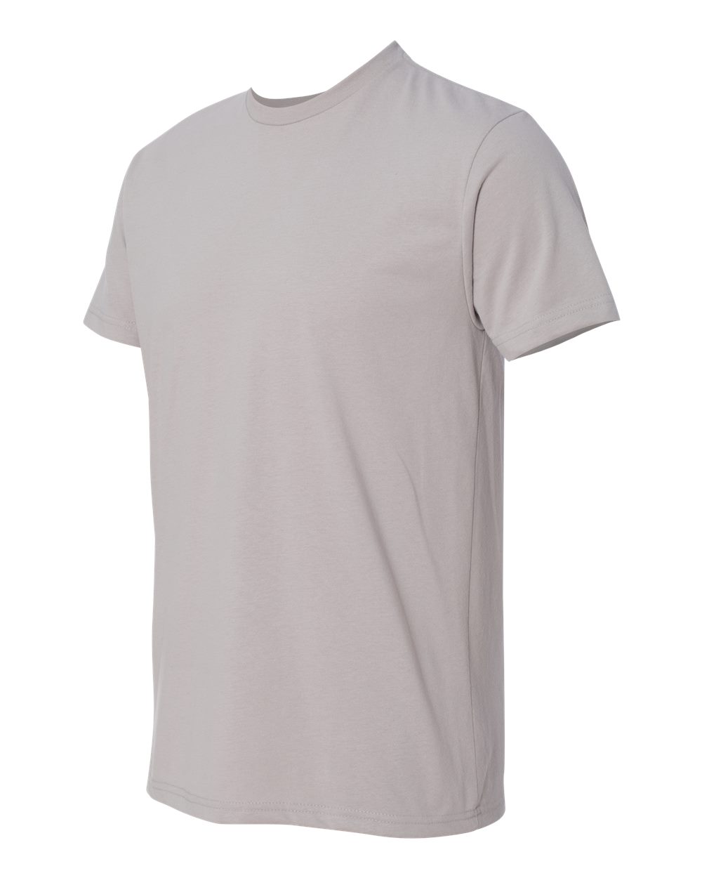Light Grey Sueded T-Shirt - 6410