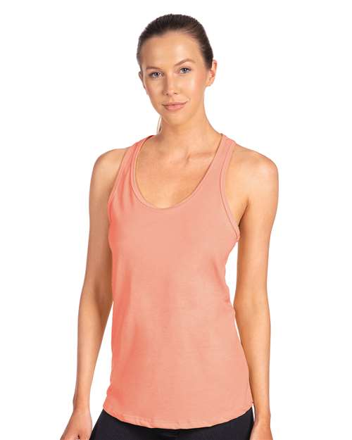 Light Orange Women's Ideal Racerback Tank - 1533
