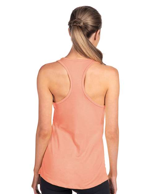 Light Orange Women's Ideal Racerback Tank - 1533