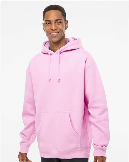 Light Pink Heavyweight Hooded Sweatshirt - IND4000