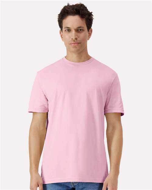 Light Pink Light Cotton T-Shirt - 3000