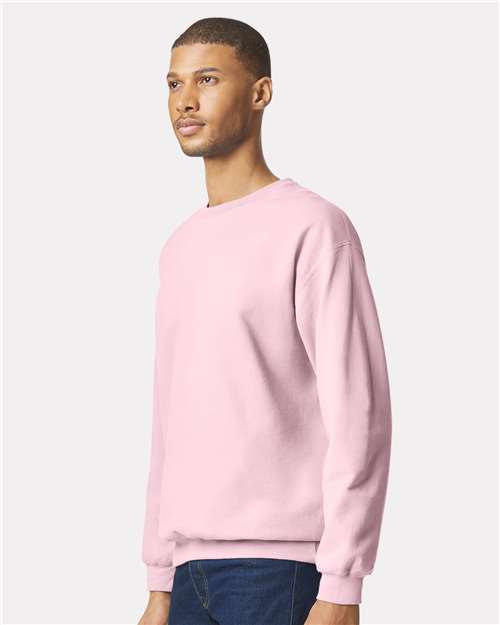 Light Pink Softstyle® Midweight Crewneck Sweatshirt - SF000