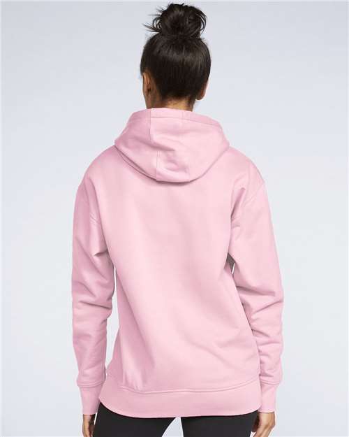 Light Pink Softstyle® Midweight Hooded Sweatshirt - SF500