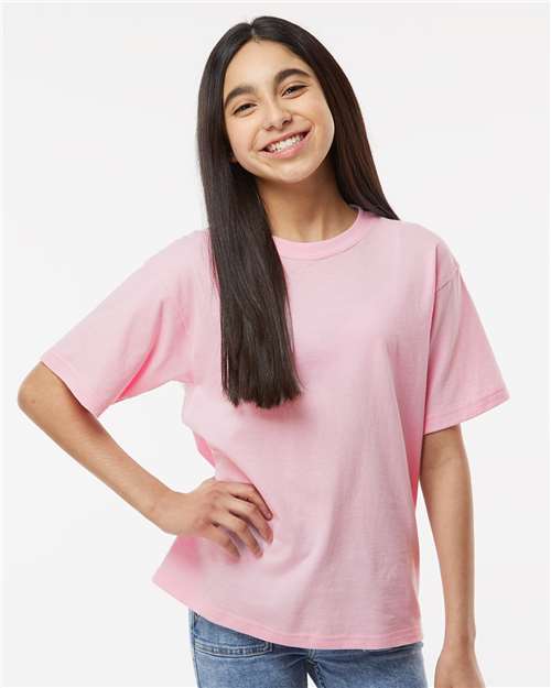 Light Pink Youth Gold Soft Touch T-Shirt - 4850