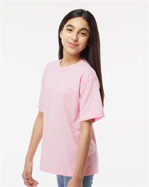 Light Pink Youth Gold Soft Touch T-Shirt - 4850