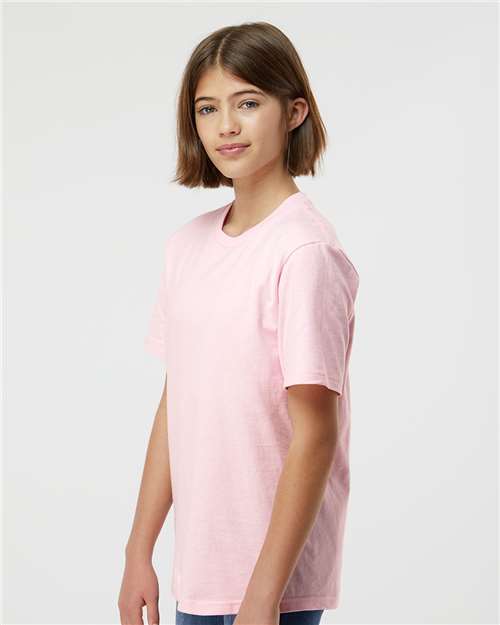 Light Pink Youth Heavyweight Jersey T-Shirt - 295